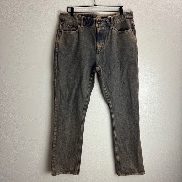 Volcom Solver Modern Straight Denim Pants Size 36 - Picture 1 of 12